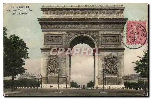 Paris 8 - l&#39Arc de Triomphe de l&#39Etoile - Cartes postales