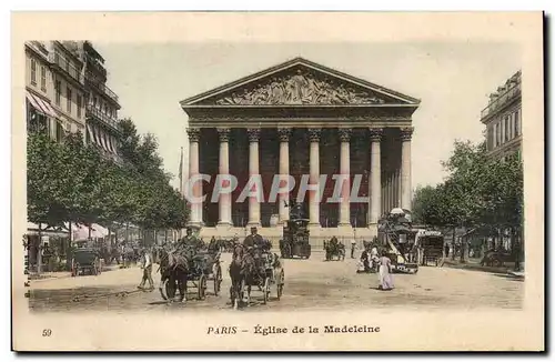 Paris 7 - Eglise de la Madeleine - Cartes postales