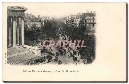 Paris 8 - Boulevard de la Madeleine - Cartes postales