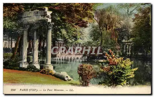 Paris 8 - Le Parc Monceau - Cartes postales