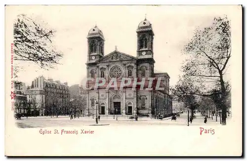 Paris 7 - Eglise St Francois Xavier - Ansichtskarte AK