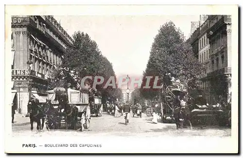 Paris - 9 - Le Boulevard des Capucines - Cartes postales