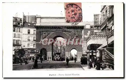 Paris 10 Porte Saint Martin - Cartes postales