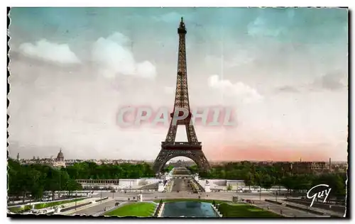 Cartes postales moderne Paris La Tour Eiffel (1887 1889) Vue generale