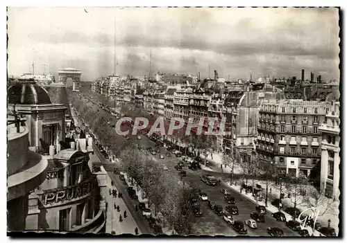 Paris Moderne Karte Avenue des Champs Elysees