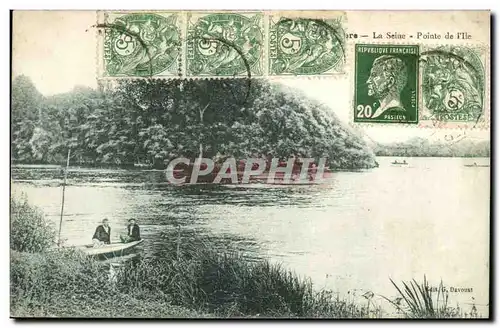 Paris - La Seine - Pointe de l&#39Ile - Ansichtskarte AK