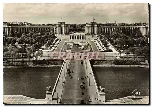 Paris 7 Pont D&#39Iena et le Palais de Chaillot - Cartes postales