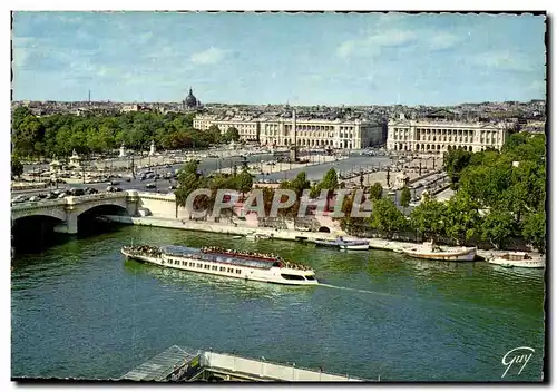 Paris - 8 - place de la concorde - le ministere de la marine - ambassade des etas unis - hotel crill