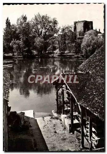 Moret sur Loing - Le Donjon vu des vieux moulins Ansichtskarte AK