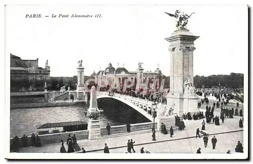 Paris 8 - Le Pont Alexandre III - Cartes postales