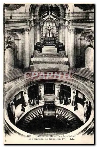 Paris - 7 - Tombeau de Napoleon - Hotel des Invalides - Cartes postales