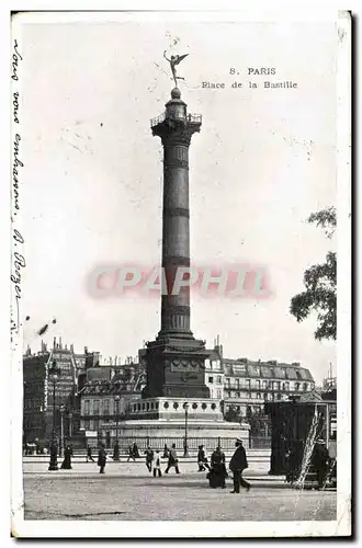 Paris - 10 - Place de la Bastille - Cartes postales