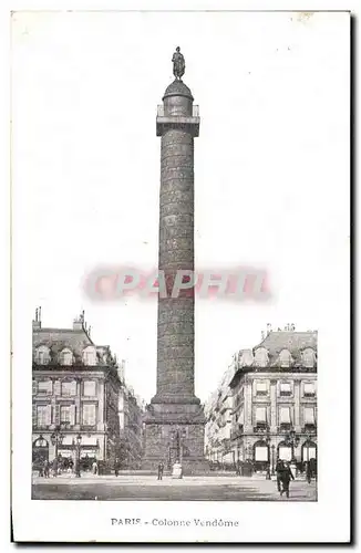 Paris - 1 - Colonne Vendome - Cartes postales