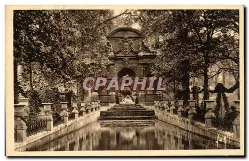 Paris - 6 - Parc du Luxembourg - Fontaine des Medicis Ansichtskarte AK