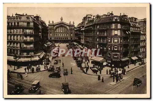 Paris - 10 Boulevard Magenta et Gare du Nord Ansichtskarte AK