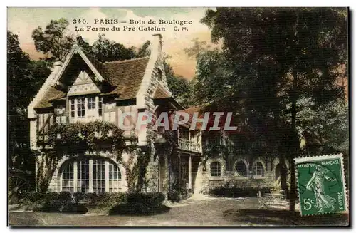 Paris - 16 - Le Bois de Boulogne - La Ferme du pre Catalan - Ansichtskarte AK