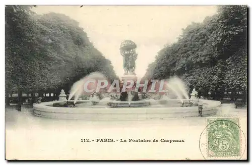 Paris - 6 - La Fontaine Carpeaux - Ansichtskarte AK