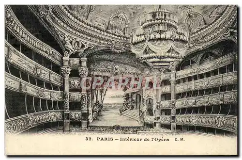 Paris - 9 - Interieur de l&#39Opera Cartes postales