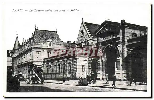 Paris - 3 - Le Conservatoire des Arts et Metier Ansichtskarte AK