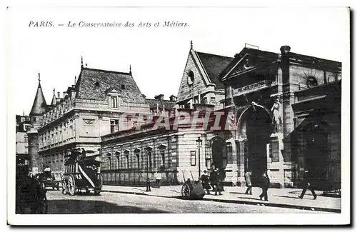 Paris - 3 - Le Conservatoire des Arts et Metier Cartes postales