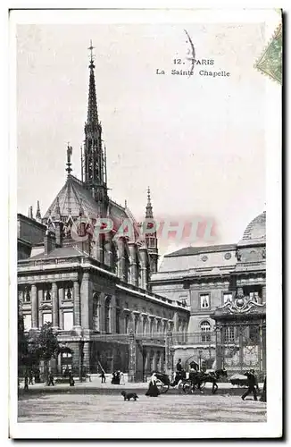 Paris - 1 - La Sainte Chapelle Cartes postales