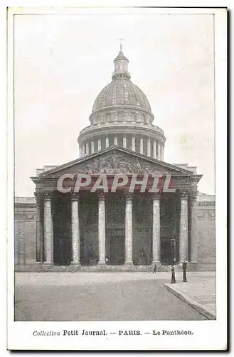 Paris - 5 - Le Pantheon - Collection Petit Journal - Ansichtskarte AK