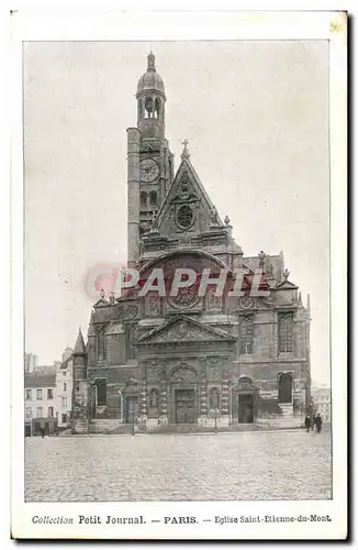 Paris - 5 Eglise Saint Etienne du Mont - Collection Petit Journal - Ansichtskarte AK