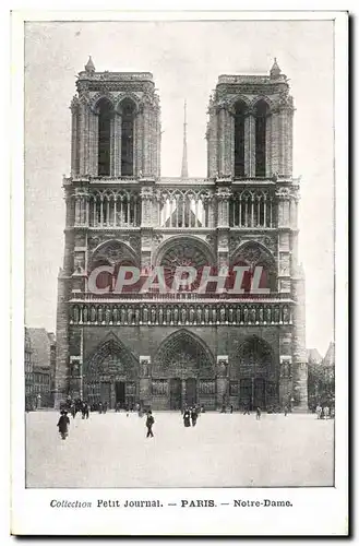 Paris 4 - Notre Dame - Collection Petit Journal - Ansichtskarte AK