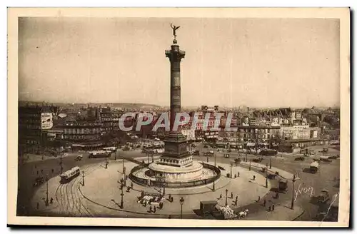 Paris - 10 - Place de la Bastille Cartes postales