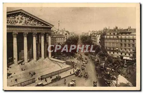 Paris - 8 - La Madeleine et les Boulevards de la Madeleine Ansichtskarte AK