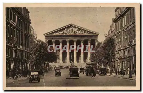 Paris - 8 - La Madeleine - automobile Ansichtskarte AK