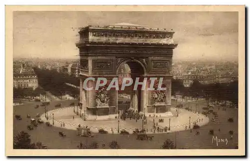 Paris - 8 - Les Petits Tableaux de Paris - L&#39Arc de Triomphe Ansichtskarte AK