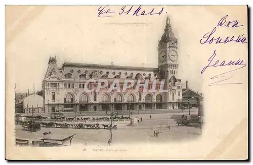 Paris - 12 - Gare de Lyon - Cartes postales