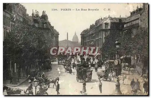 Paris - 8 - La Rue Royale Cartes postales -