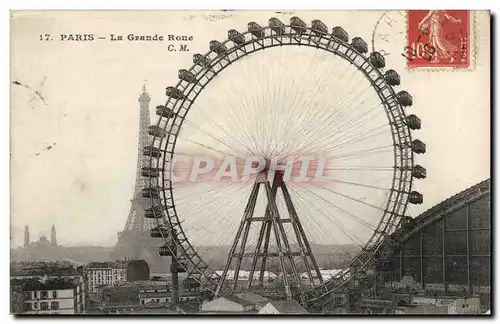 Paris - 1 - La Grande Roue Tour Eiffel - Cartes postales