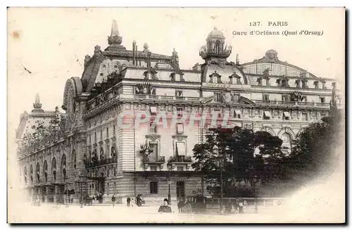 Paris - 13 - Gare d&#39Orleans - Quai d&#39Orsay Cartes postales