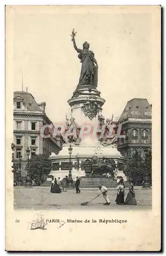 Paris 10 - Place de la Republique Cartes postales