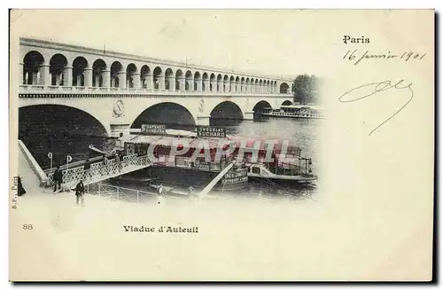 Paris 16 - Viaduc d&#39Auteuil - Ansichtskarte AK