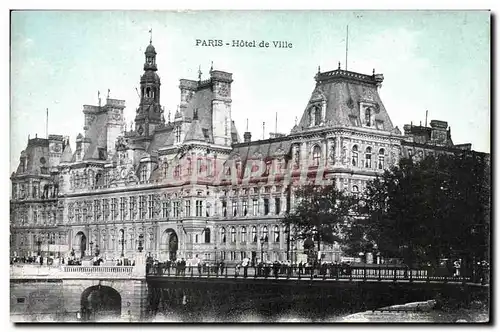 Paris 4 - Hotel de Ville - Cartes postales