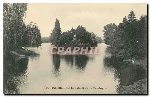 Paris - 16 - Le Lac du Bois de Boulogne Cartes postales