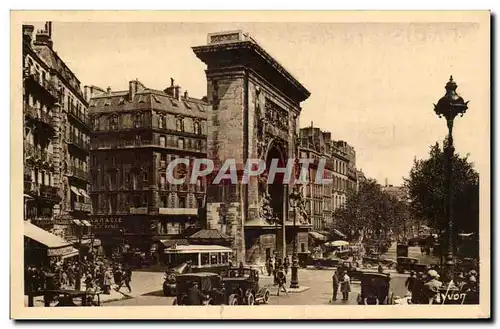 Paris - 10 - La Porte Saint Denis et -les Grands boulevard - Boulevard Bonne Nouvelle Ansichtskarte AK -