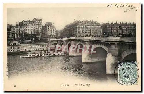 Paris 5 - Le Pont Neuf - Ansichtskarte AK Magasin Belle Jardiniere