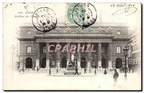 Paris - 6 - Theatre de l&#39Odeon Cartes postales