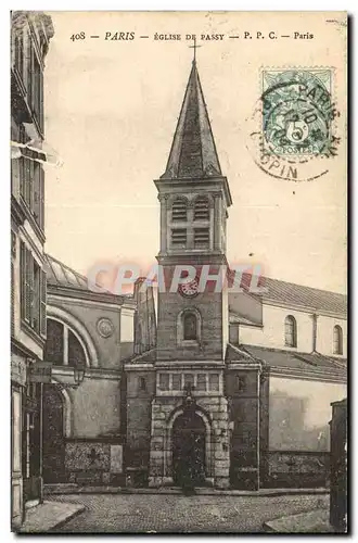 Paris - 16 - Eglise de Passy - Ansichtskarte AK