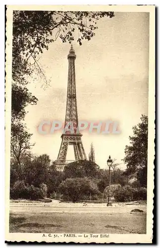 Paris - 7 - Tour d&#39Eiffel - Eiffel Tower - Cartes postales