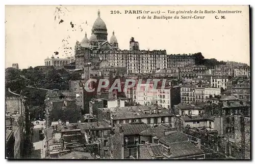 Paris - 14 - Montmartre - Le Sacre Coeur - Cartes postales