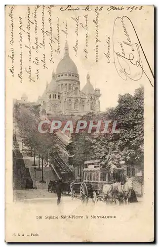 Paris - 14 - Montmartre 1903 - Le Sacre Coeur - Cartes postales