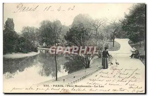 Paris - 14 - Parc Montsouris - Le Lac - Cartes postales