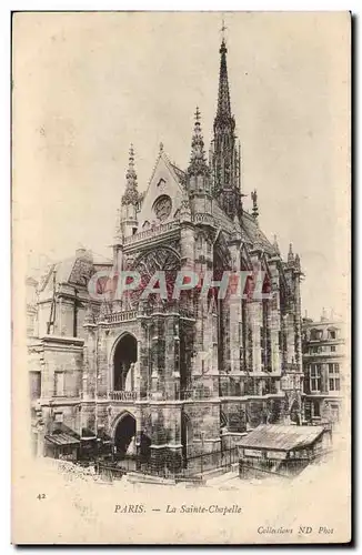 Paris 6 La Sainte Chapelle - Cartes postales