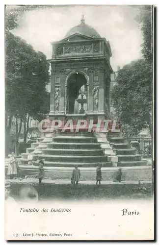 Paris 1 - Fontaine des Innocents Ansichtskarte AK